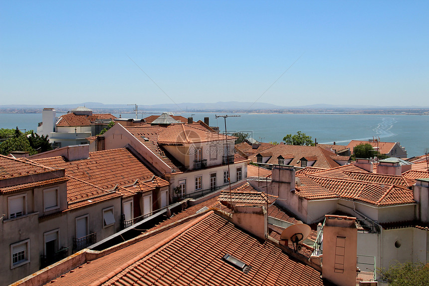 里斯本屋顶 葡萄牙图片