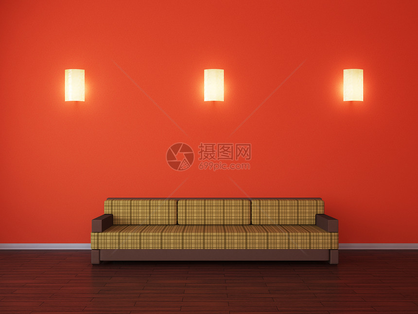 沙发风格玻璃合金橙子装饰禅意反射公寓奢华艺术图片