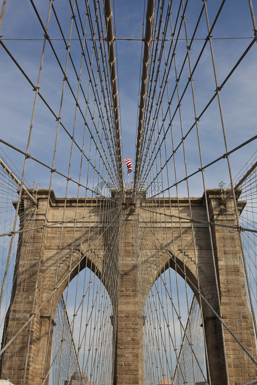 Brooklin桥 美国纽约历史建筑学石头工程城市规划城市旅游旅行图片