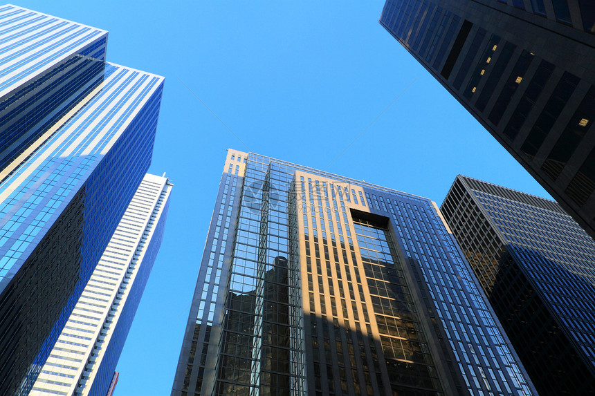 摩天大楼反射玻璃金融建筑物技术生活市中心建筑学天空公司图片