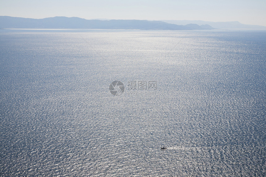 早上钓鱼反射现实蓝色太阳风景海景海岸旅行假期运动图片