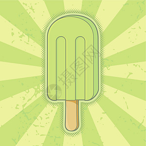 Lime 冰淇淋棒背景图片