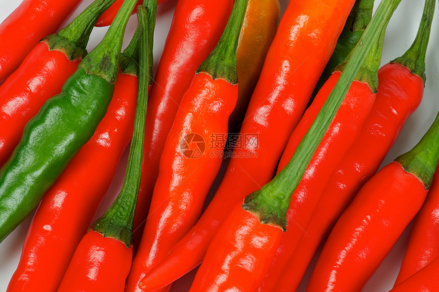 辣椒胡椒成分香料红色食物绿色蔬菜图片