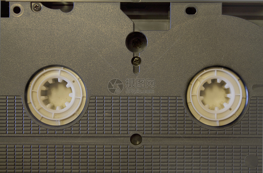 VHS 甚高视频圆圈白色录音机技术电影黑色磁带电视灭绝图片