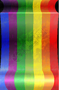 彩色背景背景彩虹丝带艺术折叠条纹插图背景图片