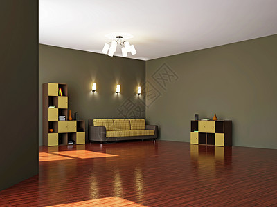 大房间装饰风格建筑学长沙发木地板家具枕头艺术吊灯座位背景图片