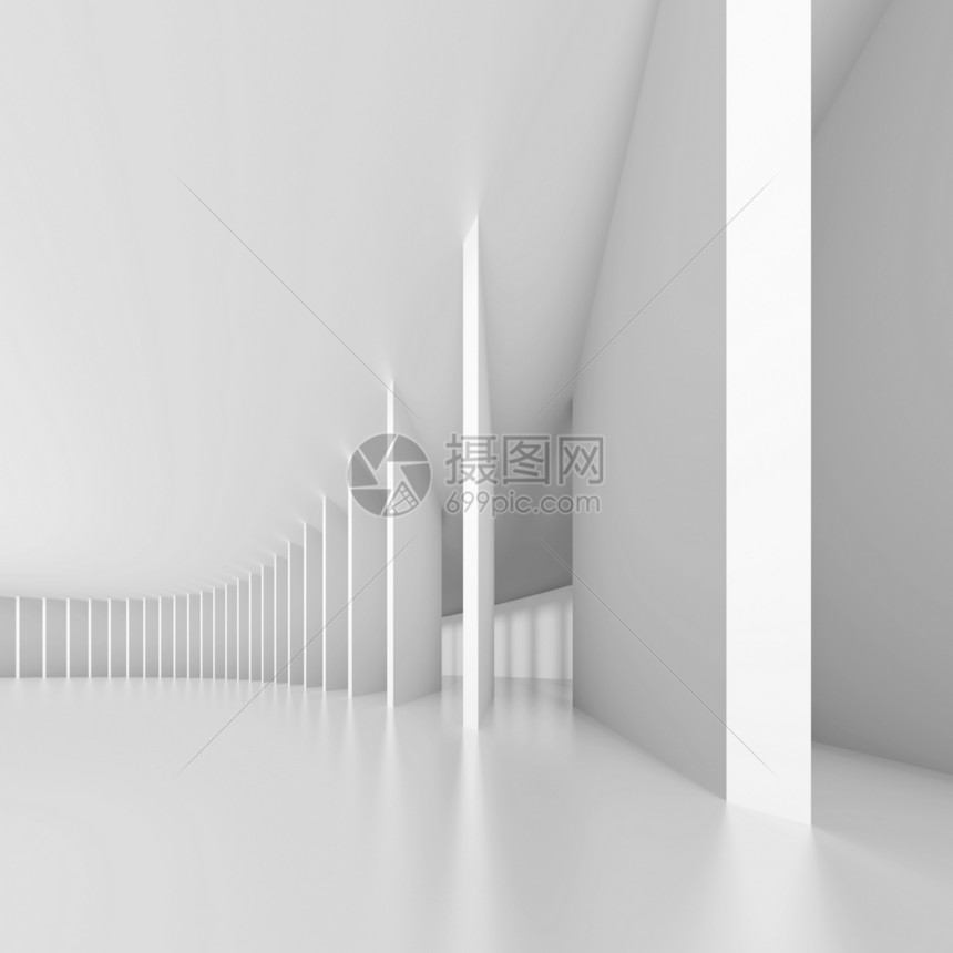 白色现代大会堂墙纸自由插图入口房子空白柱子框架住宅出口图片