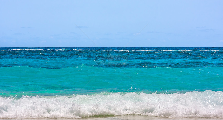 热带热带海洋蓝色冲浪海岸视野海岸线海景风景晴天海域海滩图片