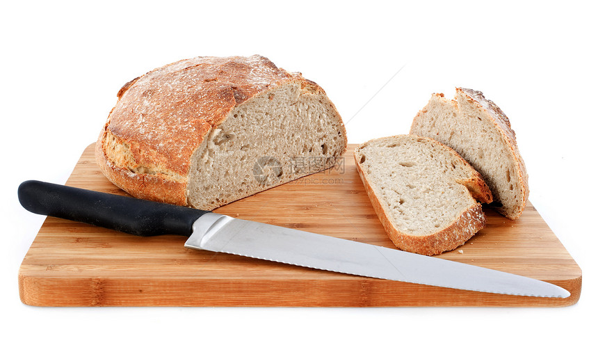 面包和刀子图片