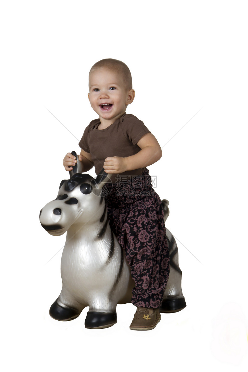 骑马的婴儿(1 5岁)图片