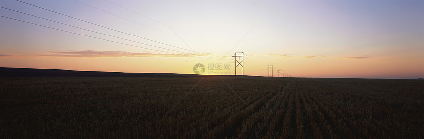 全景景观天气太阳土地生态风景阳光天空季节荒野植物图片