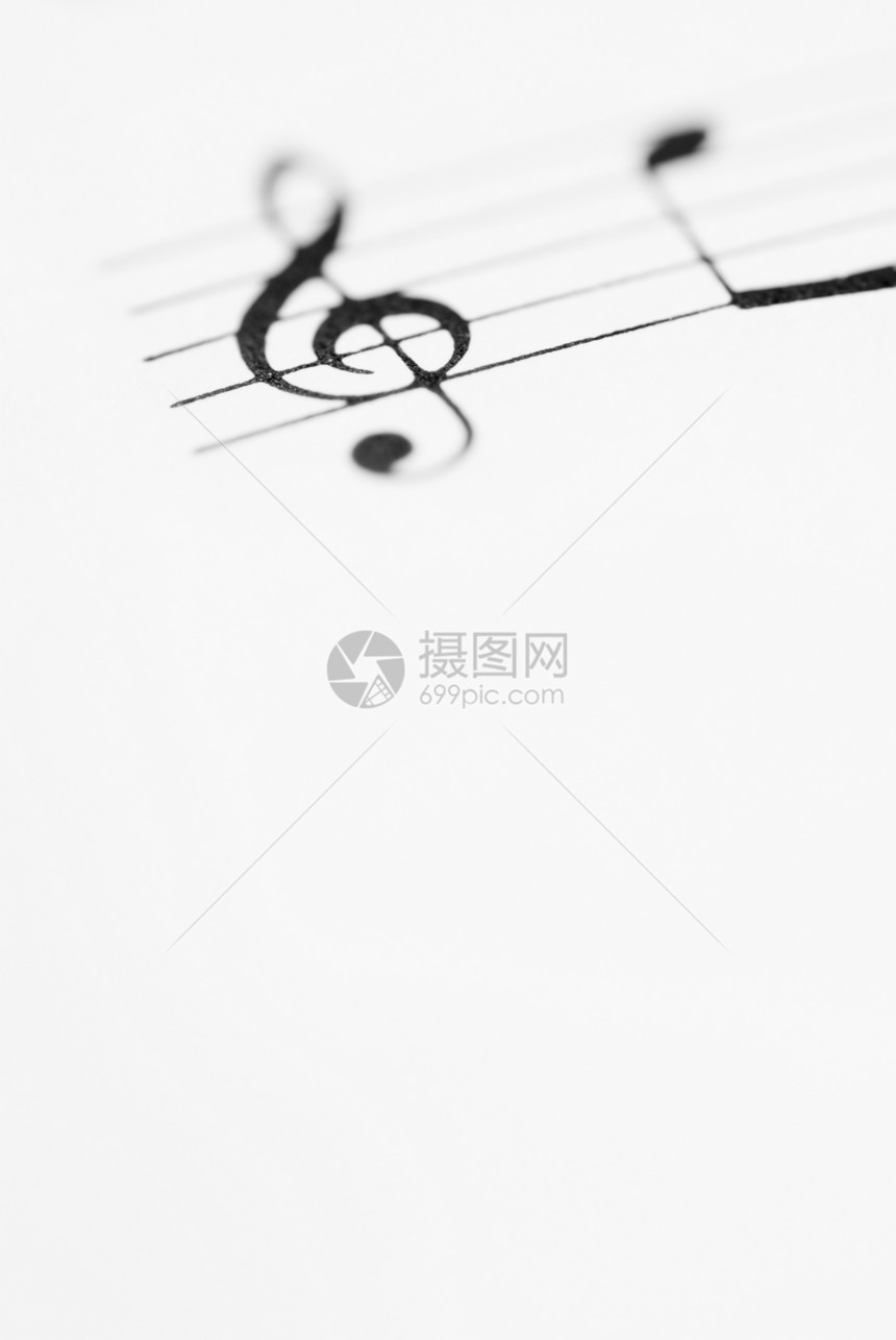 宏观工作表音乐笔记白色笔记黑色音乐分数作品颤声音调作曲家旋律图片