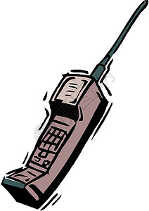 黑白手机素材旧移动电话展示手机工具细胞电子触摸屏软垫按钮白色技术设计图片