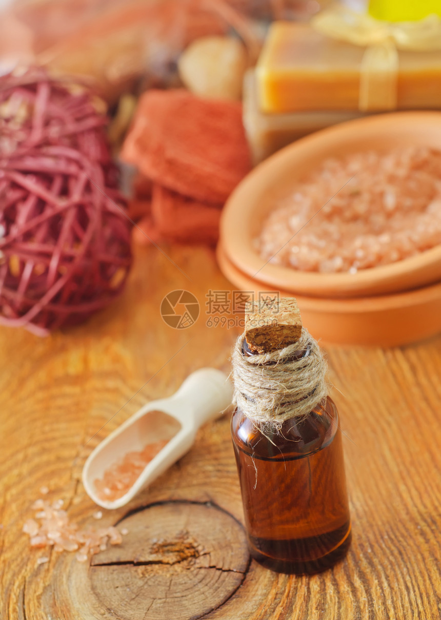 芳烃油甘油治疗奢华竹子草本植物福利肥皂浴室矿物卫生图片