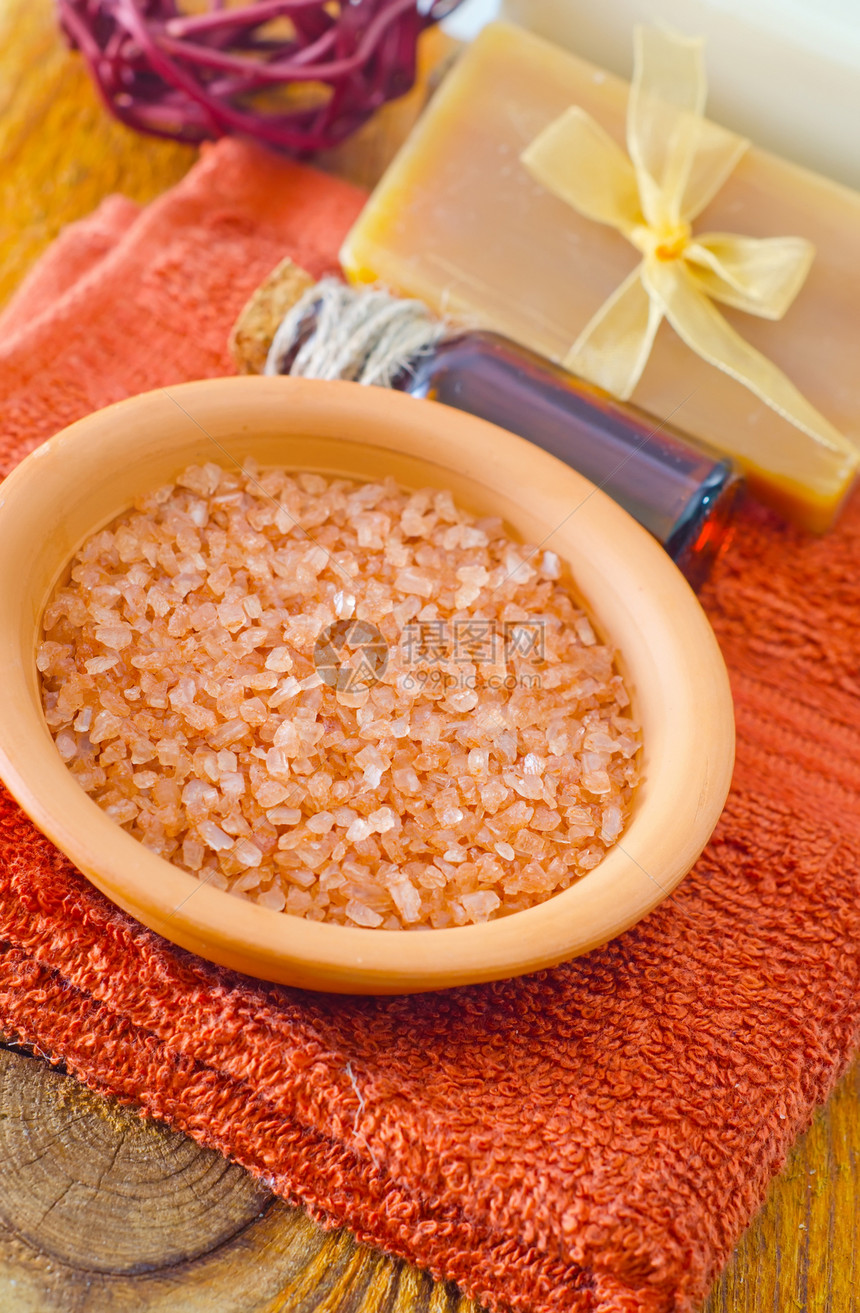 盐和肥皂洗澡身体卫生咖啡产品淋浴豆子奢华手工治疗图片