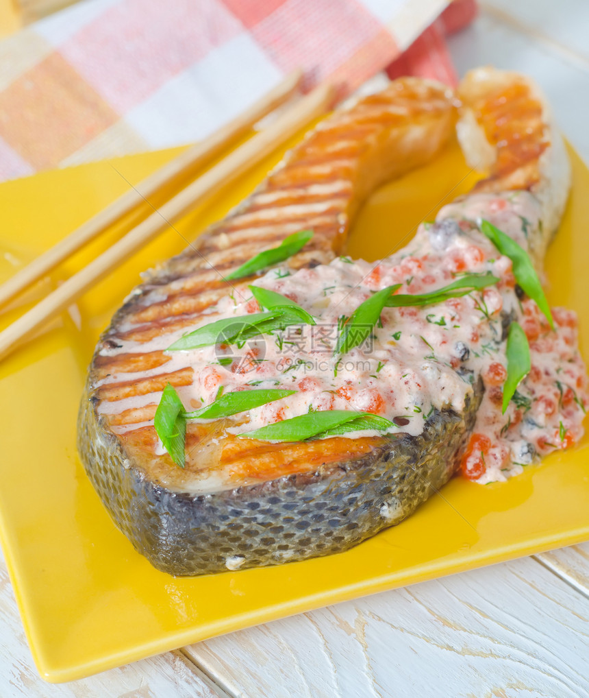 炸鱼柠檬健康饮食饮食蔬菜午餐香菜炙烤美食烹饪烧烤图片