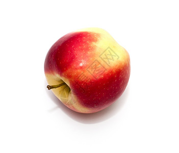 白色背景上孤立的苹果Name高清图片