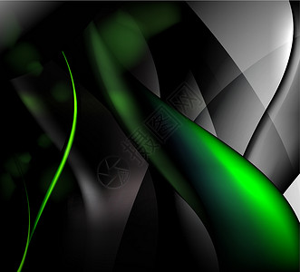 绿色构成摘要绿构件环境生态线条流动网格技术坡度插图曲线作曲背景图片