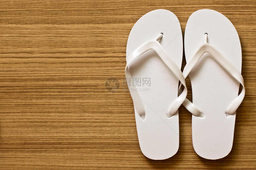 桑沙山凉鞋双胞胎木头水平白色塑料橡皮图片