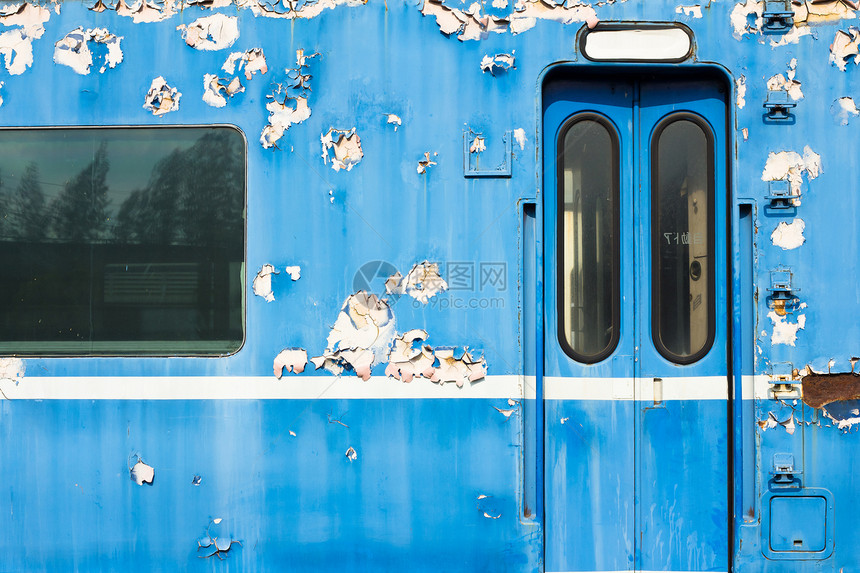 旧列车窗口图片