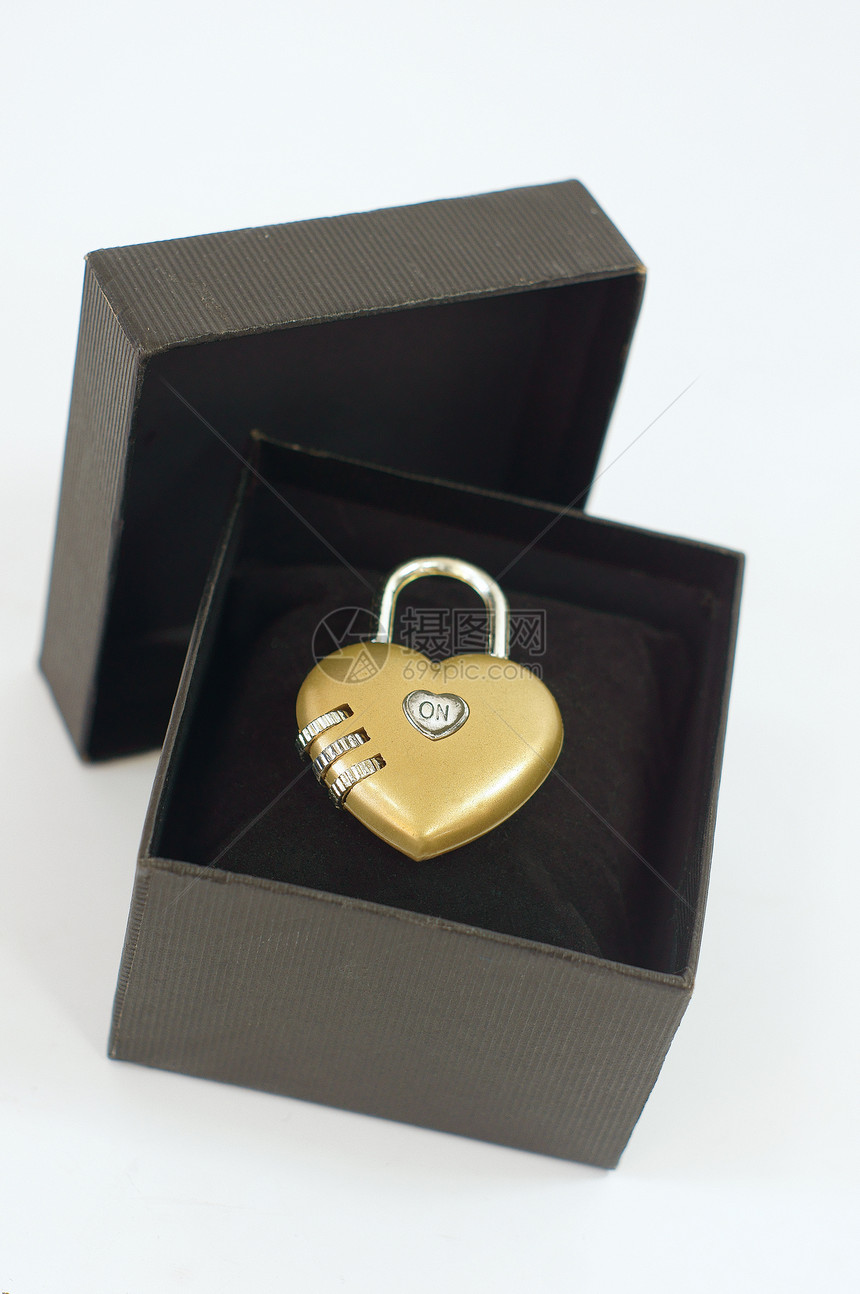 爱的锁性别金属礼物锁定纪念日周年伙伴浪漫展示季节性图片