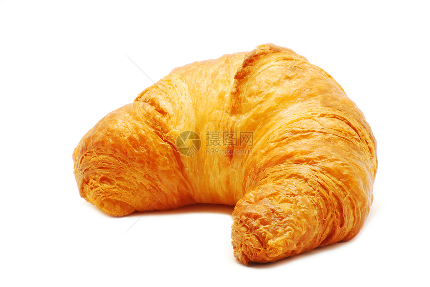 Croissunt 孔滴咖啡店黄油甜点咖啡面团脆皮美食新月包子糕点图片