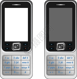 诺基亚矢量手动移动电话屏幕照片技术上网短信网络标识键盘小鸡手写笔设计图片