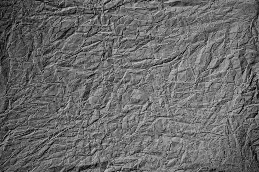 灰纸背景灰色折痕材料垃圾纸板黑与白空白床单图片