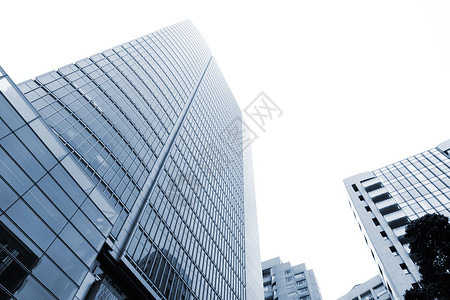 办公大楼天堂风景市中心商业建筑景观城市天空天际金融背景图片