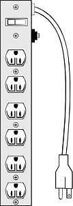 电力激增危险电压进步技术电气出口插座公用事业备份电缆背景图片