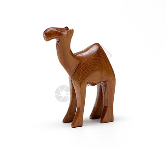木制骆驼背景图片