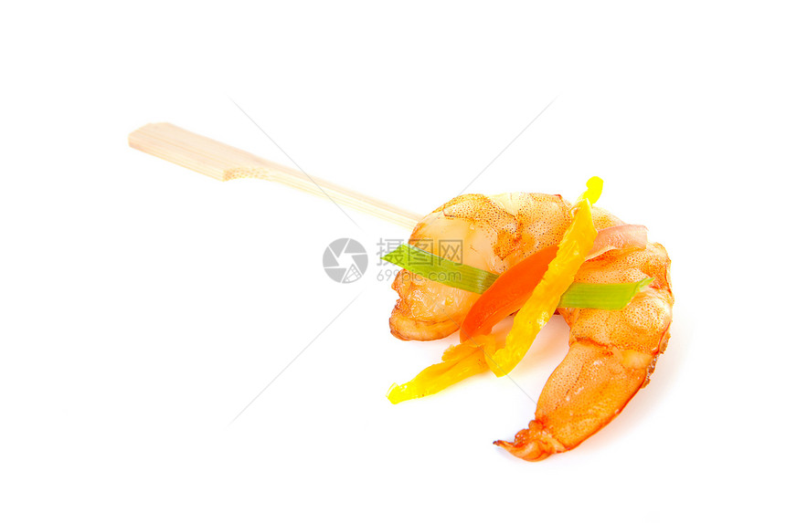 小虾小吃棍棒图片