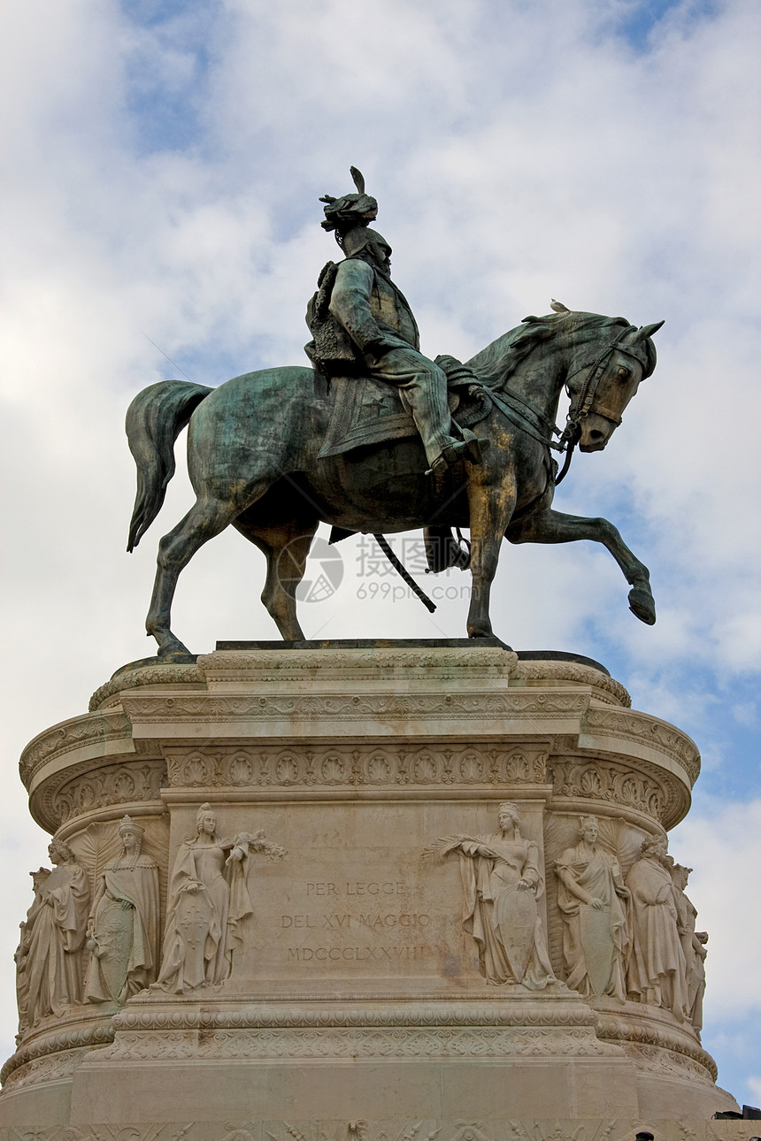 罗马伊特莱的旅游广场国家建筑学假期胜利者纪念碑旅行雕像地标图片