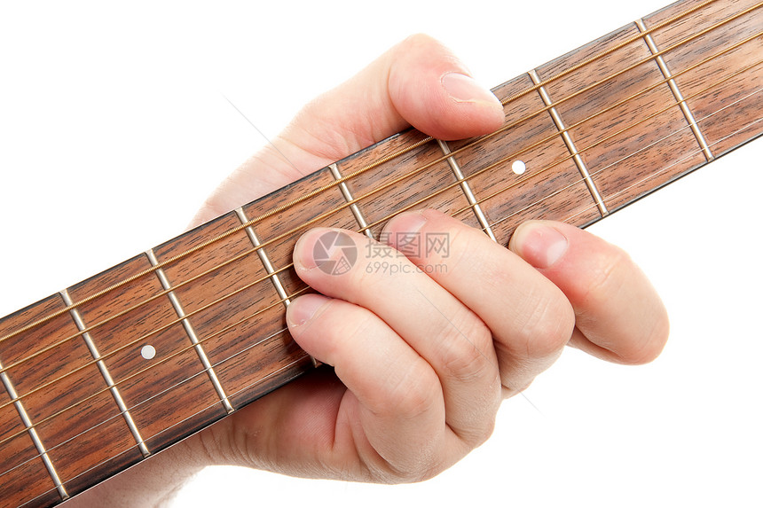 弹吉他木板指板烦恼手指吉他图片