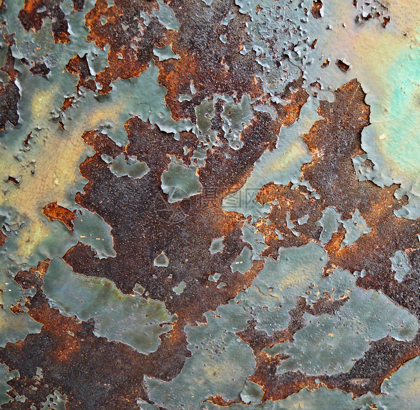生锈的金属背景古铜色材料青铜盘子墙纸世界古董黄铜金子艺术图片