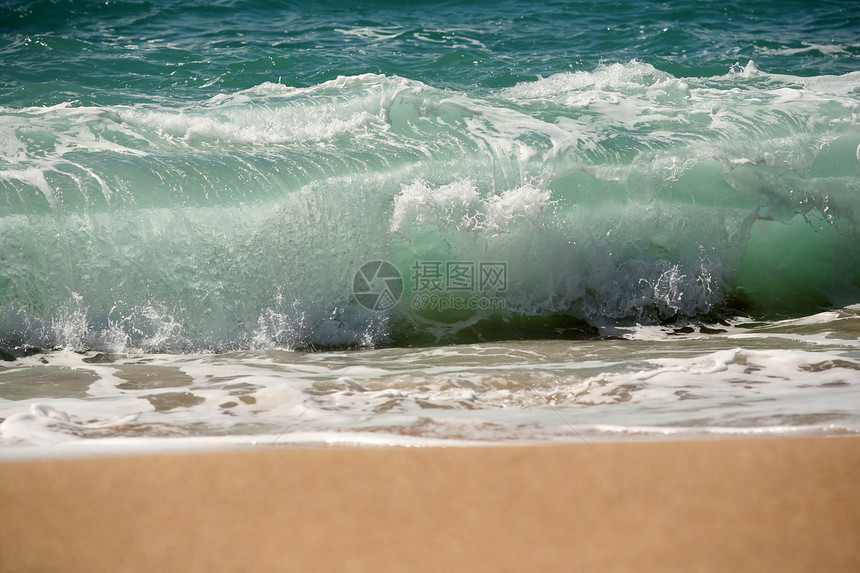 印度洋海滩波浪断路器风暴蓝绿色海洋海岸海浪海岸线海啸图片
