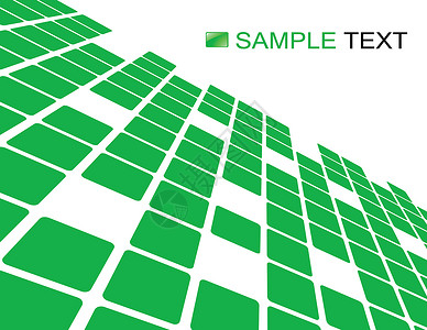绿色矢量抽象背景Name高科技营销海报插图碎片化技术商业艺术墙纸白色背景图片
