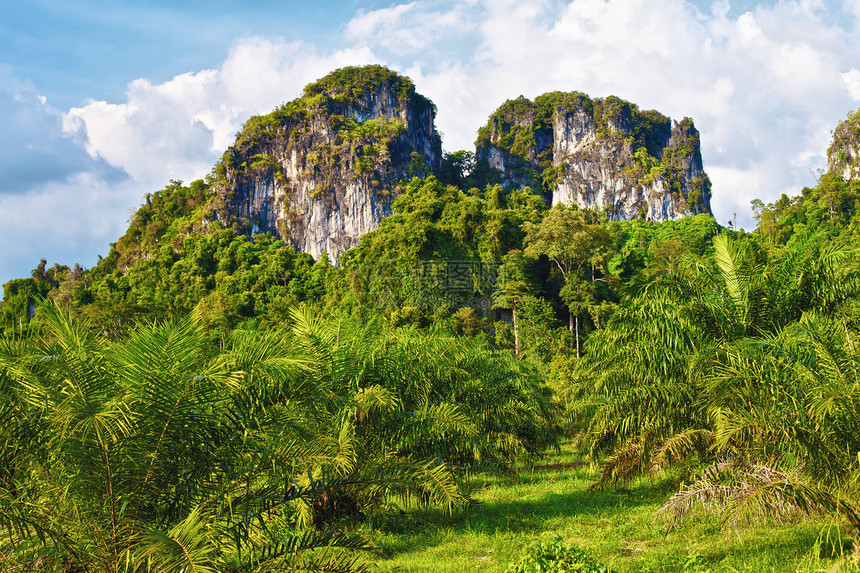 泰国山岩石照片灌木丛支撑建筑学旅行天空旅游太阳环境图片