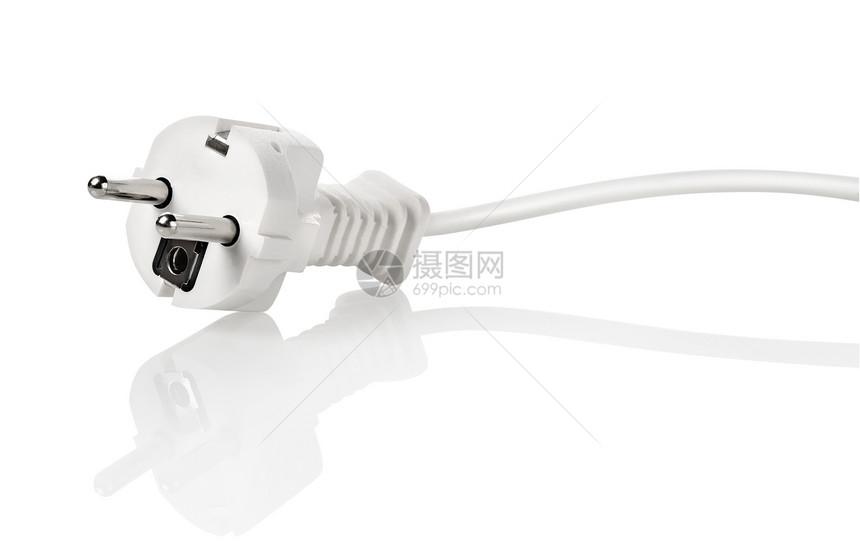 电气插件电器电源线对象电缆元件设备白色灰色技术塑料图片