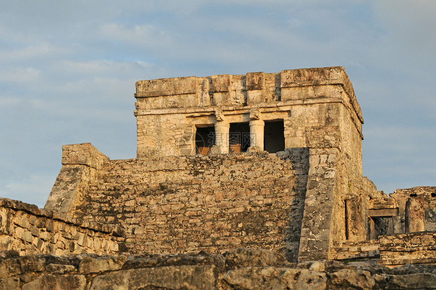 古代玛雅人圣殿图片