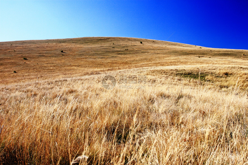 马其顿的景观场景农村草地场地生态环境天空风景植被爬坡图片