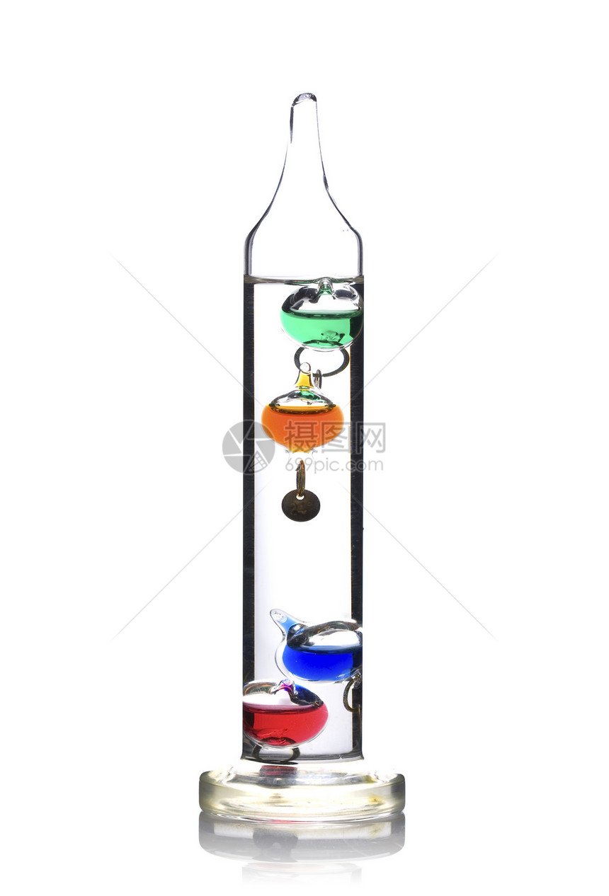 温度计摄氏度季节白色温度乐器液体玻璃灯泡绿色科学图片