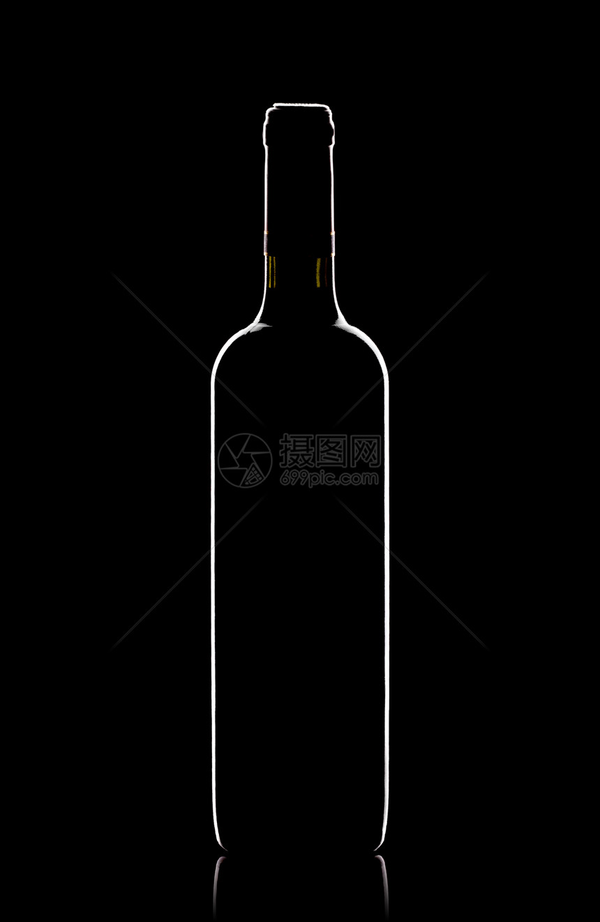 反利特葡萄酒瓶背光酒厂液体瓶子红色质量庆典黑色技术品牌图片
