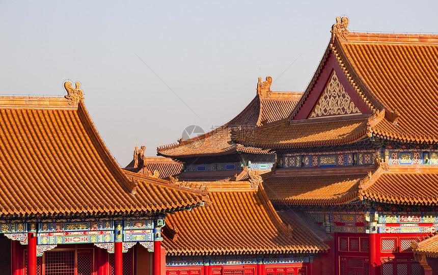 紫禁市府北京宫 中国北京图片