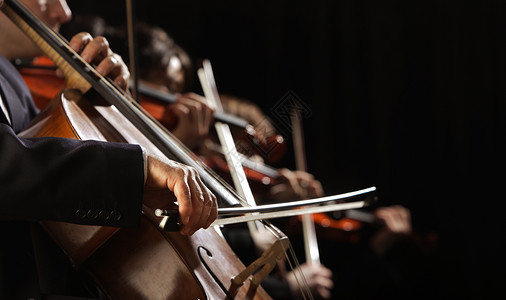 小提琴宣传单古典音乐音乐家小提琴乐队音乐会团队水平男人古典音乐交响乐乐器背景