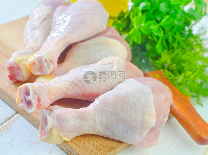 鸡腿力量熟食美食食物农业团体烧烤烹饪叶子厨房图片