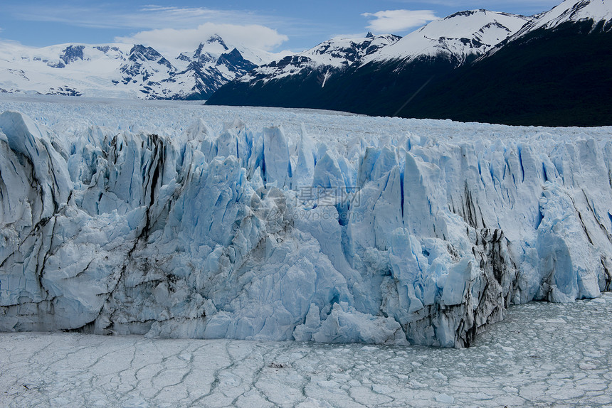 格拉西尔佩里托莫雷诺全球场景生态名胜风景冻结蓝色冰川旅行旅游图片