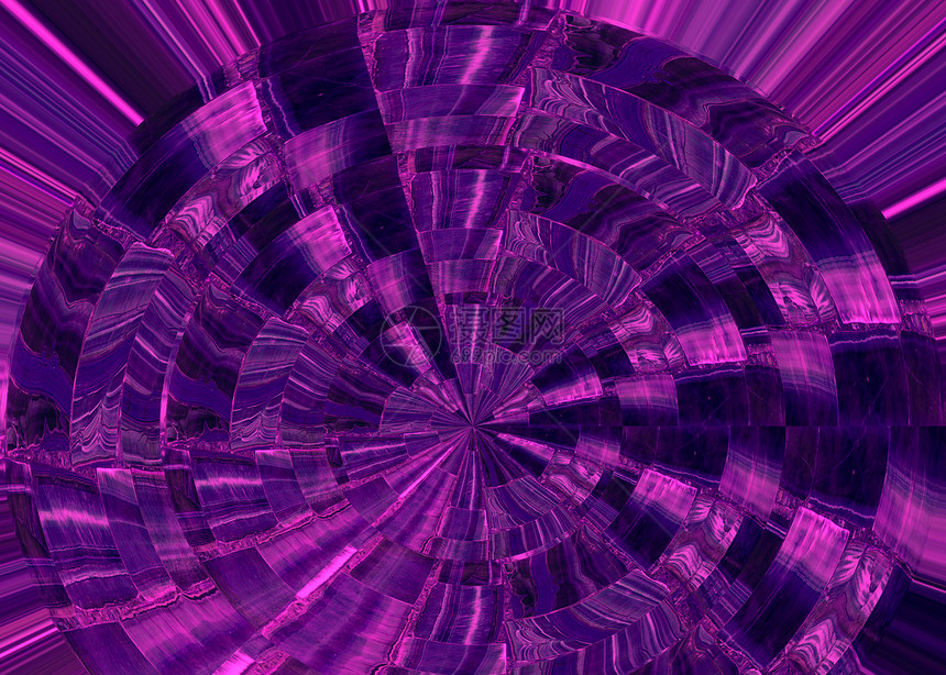 紫色背景摘要墙纸圆圈射线碎片图片
