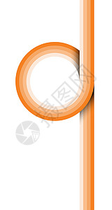 环形曲线插图运动活力流动平行线条纹线条橙子背景图片