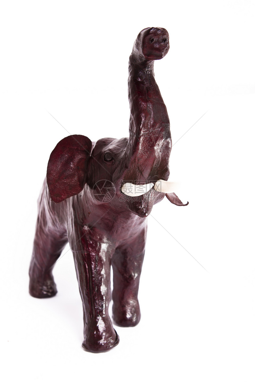 大象雕像皮革雕塑宠物白色物体塑像雕刻工艺艺术设备图片